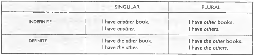 SKILL 60 DISTINGUISH OTHER ANOTHER AND OTHERS